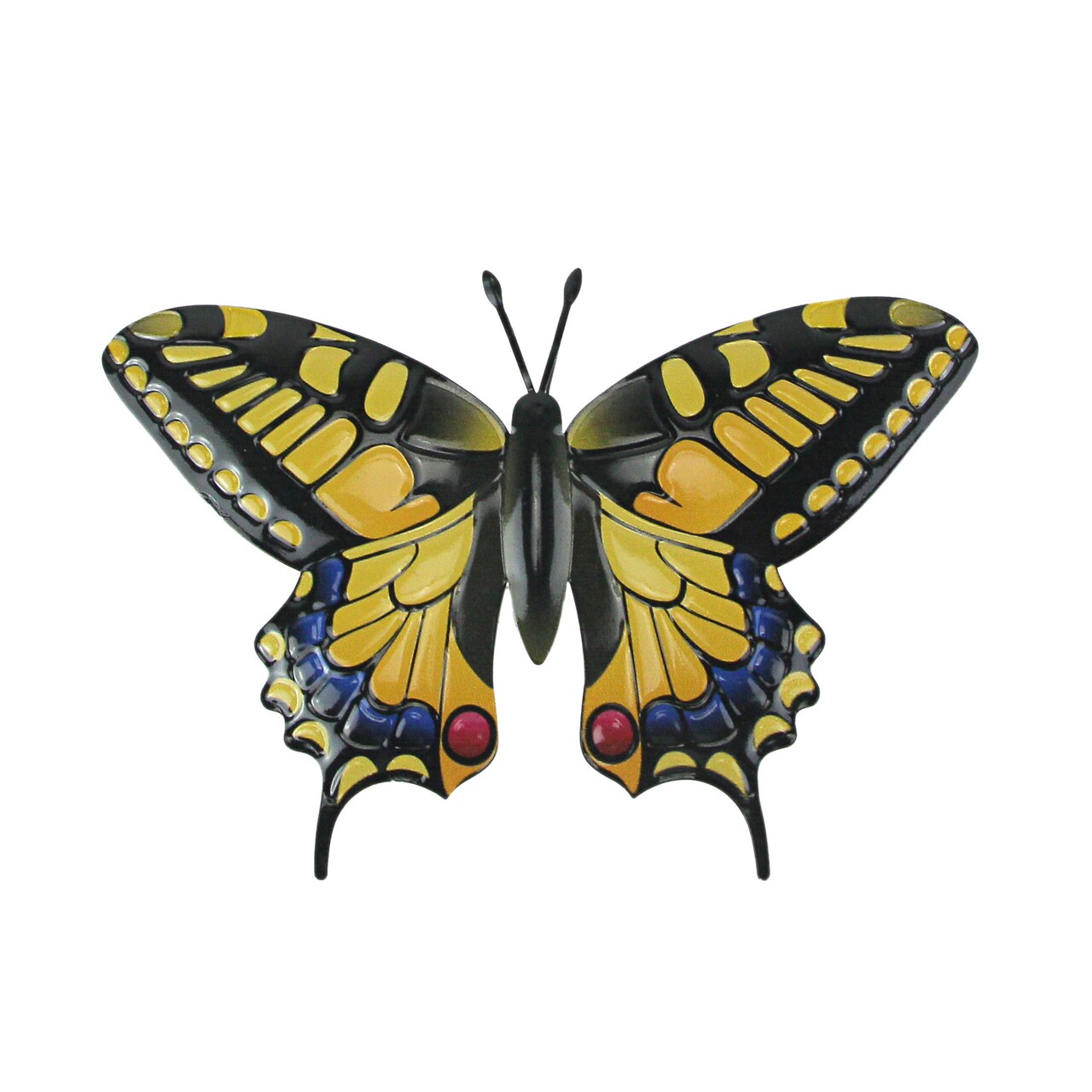 16 Inch Metal Swallow Butterfly Sculpture Wall Hanging Decor Outdoor Garden Art